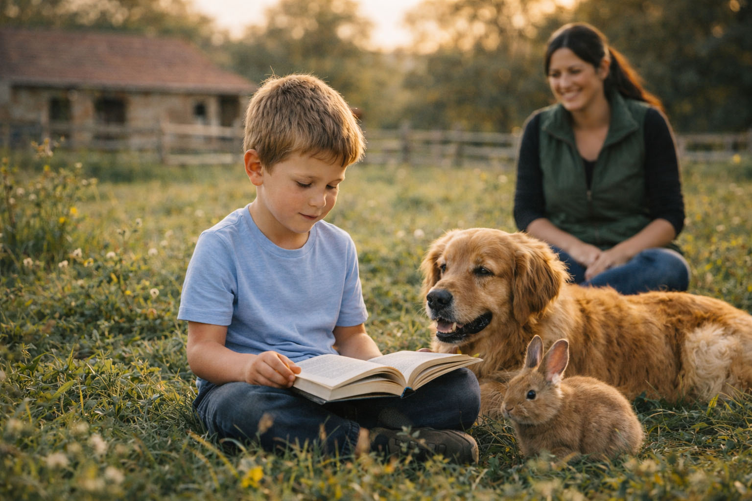 Begleitete Begegnung mit Pferd in der tiergestützten Pädagogik