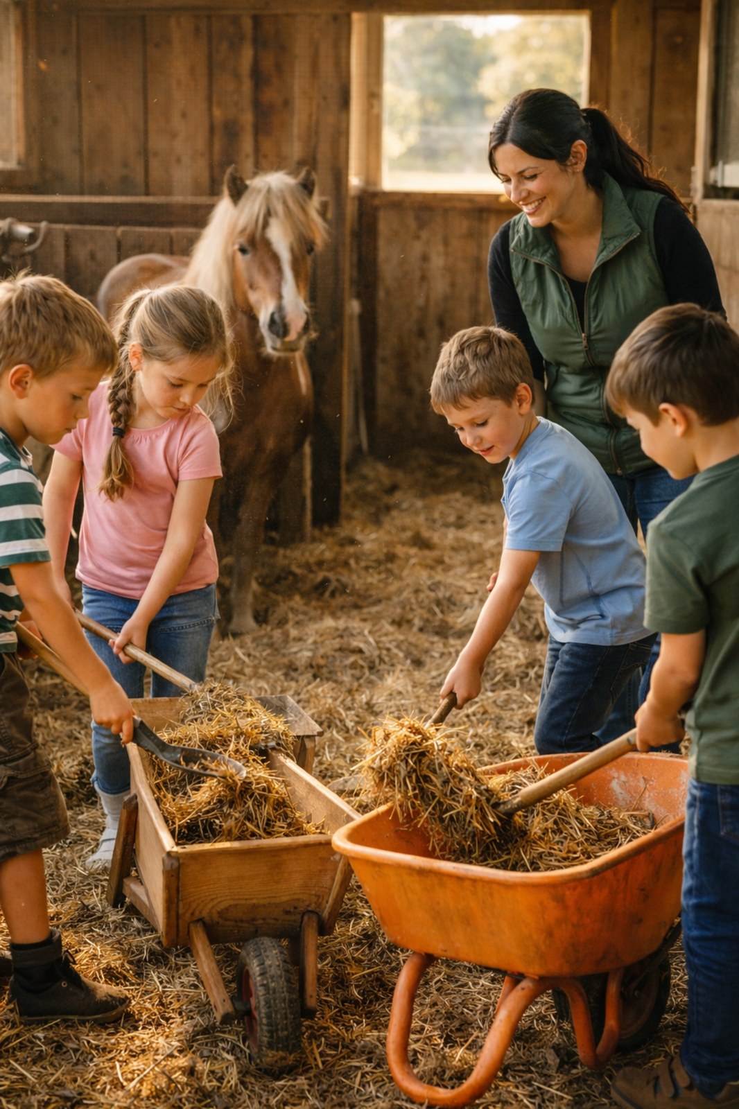 Gemeinsames Erleben und Mithelfen
